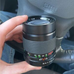 Gemini F=135mm Camera lens No. 8200153